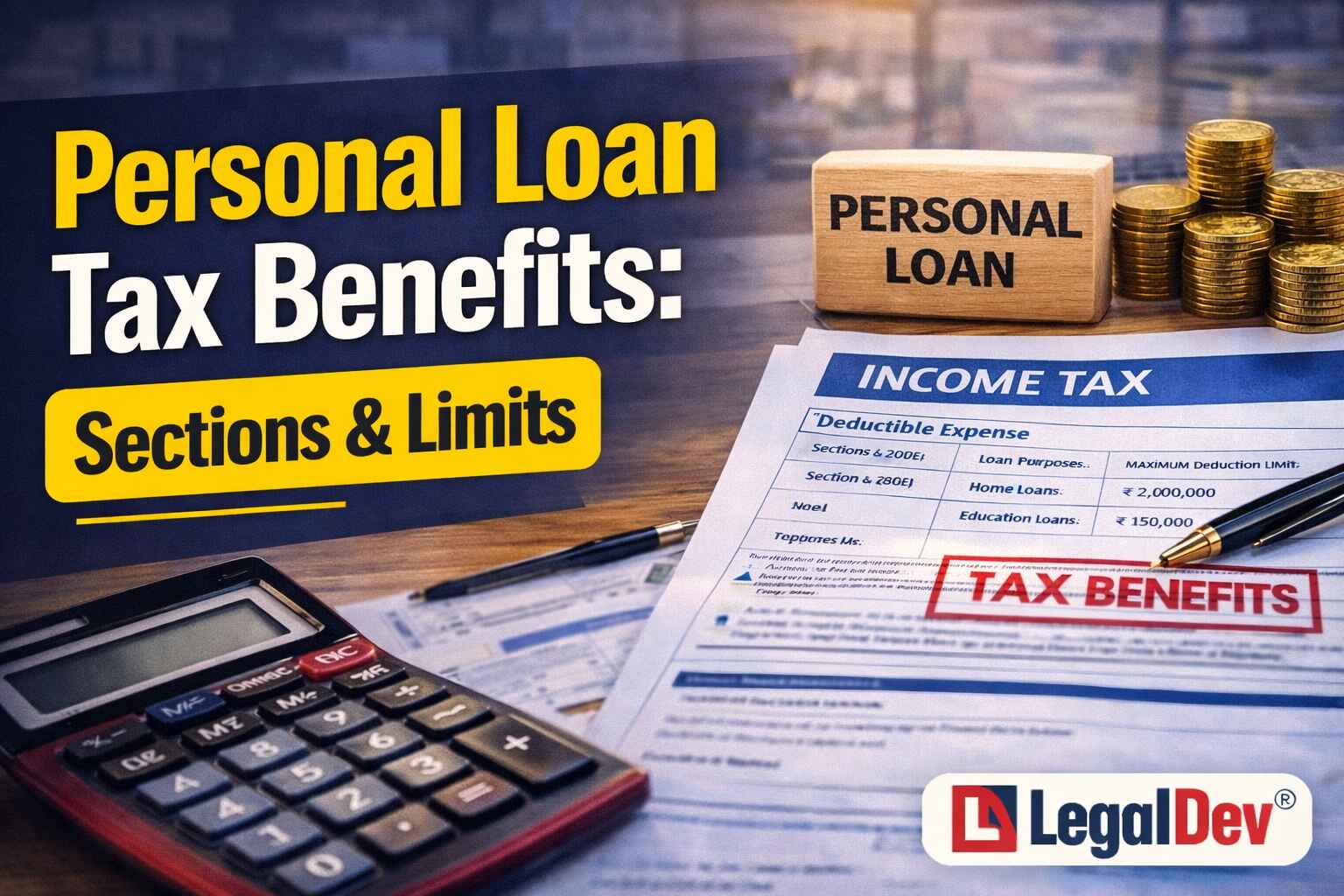 Personal Loan Tax Benefit: What You Can Actually Claim